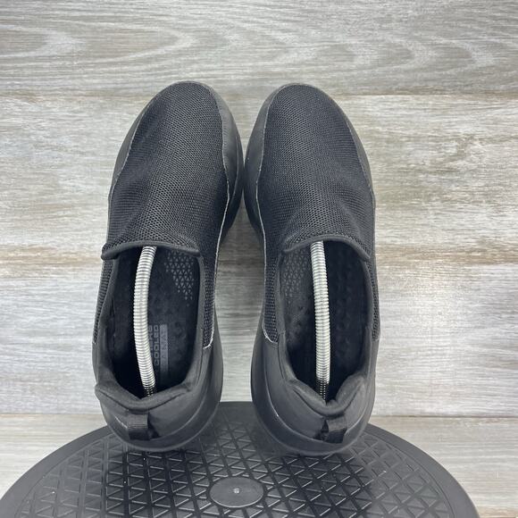 Skechers Mens Go Walk Max Privy Black Sneaker Size 10.5 - Picture 6 of 8